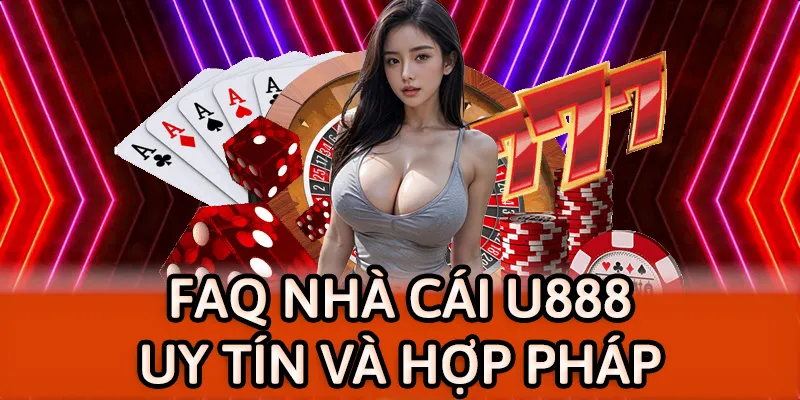 FAQ Nhà cái U888 về sự uy tín và hợp pháp rất được quan tâm