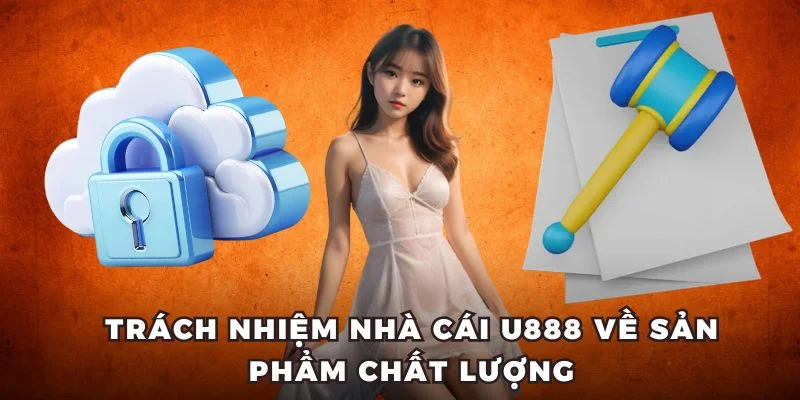 Trách nhiệm nhà cái U888 về sản phẩm chất lượng